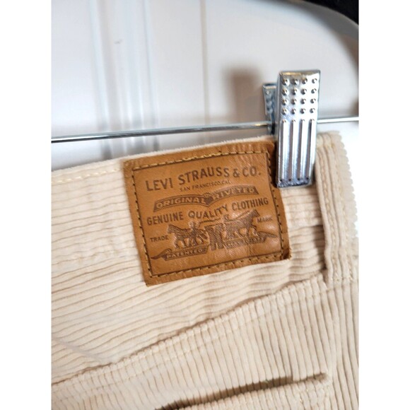 Levi's Corduroy Ribcage Straight Leg Pants Size 26 - Picture 7 of 7